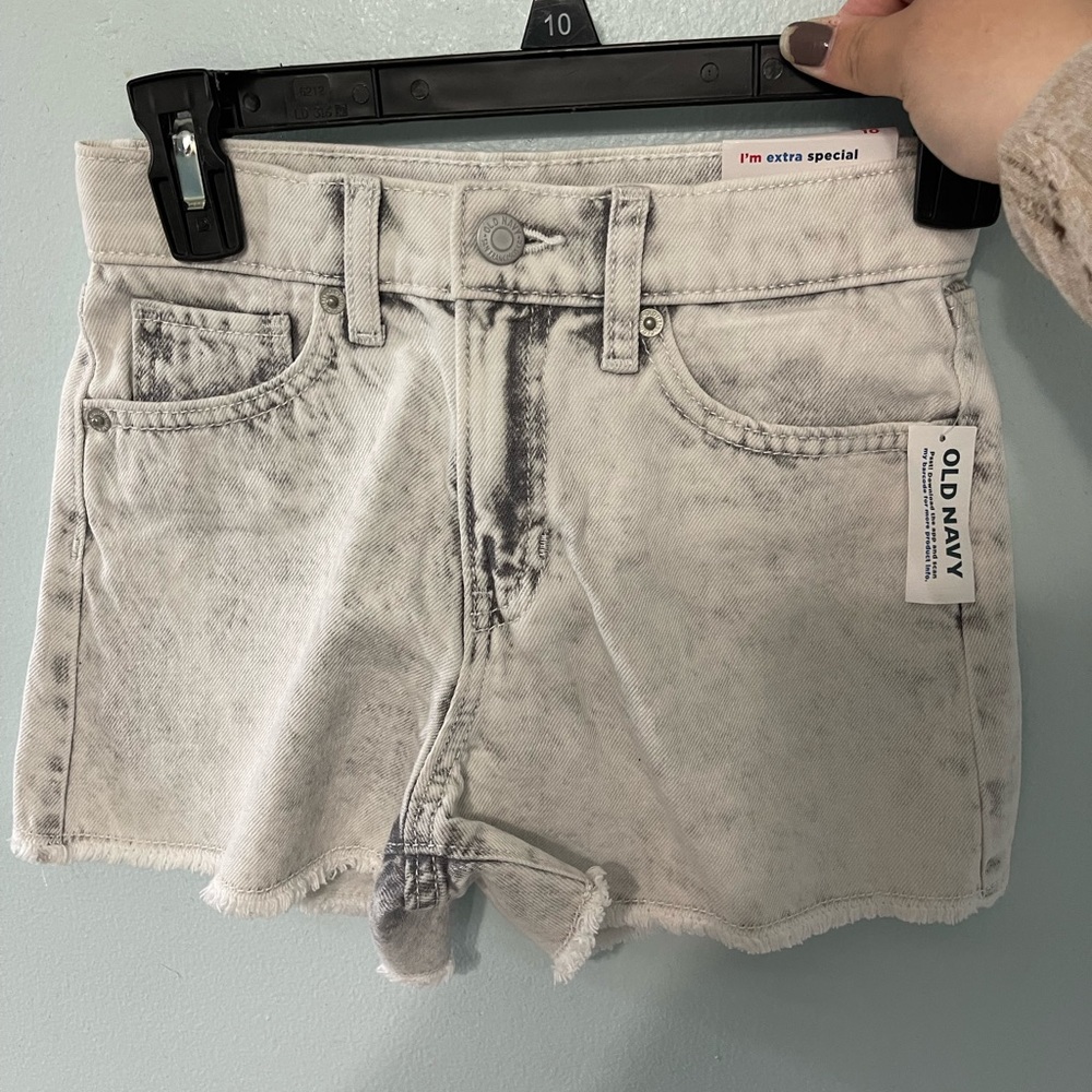 High rise adjustable waist old navy shorts